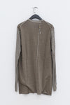 BORIS BIDJAN SABERI Stitching T-shirt LS1.2 RF F035+FTJ 00001 Marl 2